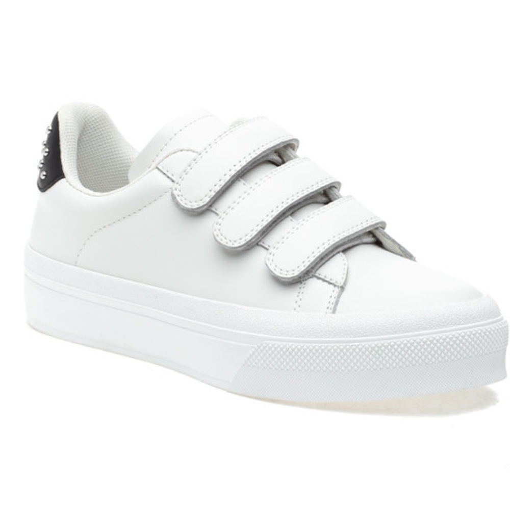 J / Slides GENNIE White Leather